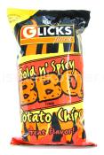 Kosher Glick's Bold N Spicy BBQ Potato Chips 6 oz