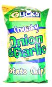 Kosher Glick's Crunchy Onion & Garlic Potato Chips 6 oz