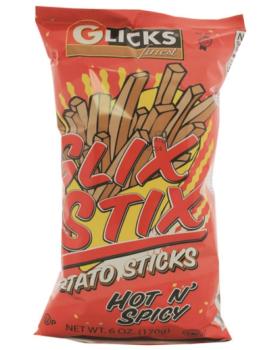 Kosher Glick's Hot n' Spicy Potato Stix 6 oz