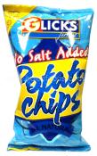 Kosher Glick's No-Salt Potato Chips 6 oz
