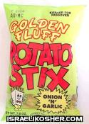 Gloden fluff onion garlic  potatoe stix  7/8oz  kp
