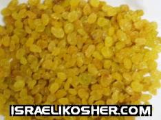 Golden raisins