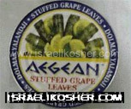 Aegean kosher stuffed grape leaves