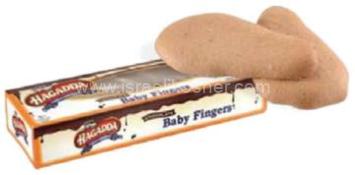 Kosher Haggada Bakery Chocolate Baby Fingers 4 oz