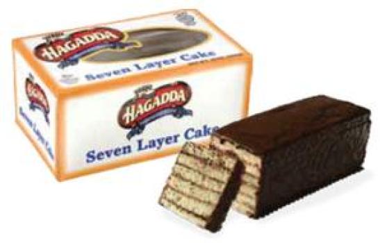 Kosher Haggada Bakery Seven Layer Chocolate 10 oz