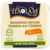 Kosher Haolam American Cheese White 24 Slices 16 oz