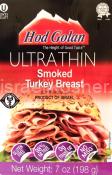 Kosher Hod Golan Ultra Thin Smoked Turkey Breast 7 oz