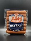 Abeles & heymann beef frankfurters 16 oz