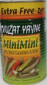 Kosher Kvuzat yavne mini mini cucumbers in brine 23 oz