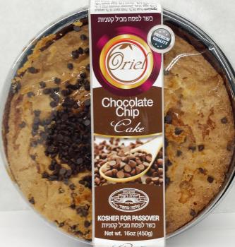 Kosher Oriel chocolate chip cake 16 oz