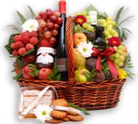 Kosher Rosh Hashanah Fruit Deluxe Gift Basket