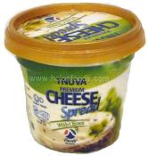 Kosher Tnuva Premium Cheese Spread with Olives 8 oz