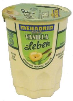 Kosher Mehadrin Vanilla Leben 6 oz