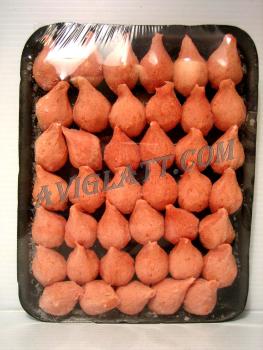 Kosher Homemade Frozen Mini Kibba Meat Balls - 21 Pieces