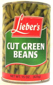 Kosher Lieber’s Cut Green Beans 15 oz