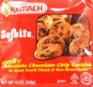 Kosher Kemach SofBite Chewy Chocolate Chocolate Chip Cookies 10 oz.