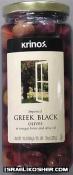 Krinos greek black olives