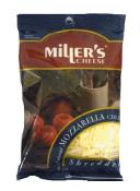 Kosher Miller's Natural Shredded Mozzarella Cheese 8 oz