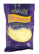 Kosher Haolam Muenster Shredded Natural Cheese 8 oz