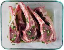 Kosher Marinated Baby Lamb Chops 1lb