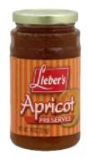 Kosher Lieber's Apricot Preserves 18 oz