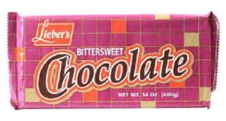 Kosher Lieber's Bittersweet Chocolate 14 oz