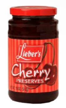Kosher Lieber's Cherry Preserves 18 oz