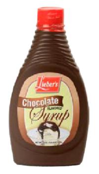 Kosher Lieber's Chocolate Syrup 22 oz