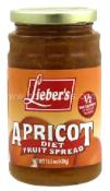 Kosher Lieber's Diet Apricot Fruit Spread 15.5 oz