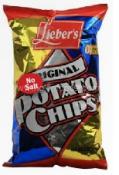 Kosher Lieber's No Salt Original Potato Chips 5 oz