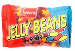 Kosher Lieber's Sour Jelly Beans 9 oz