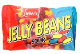 Kosher Lieber's Sour Jelly Beans 9 oz