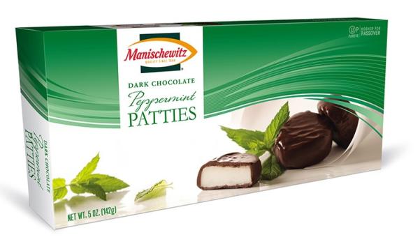 Kosher Manischewitz Dark Chocolate Peppermint Patties 5 oz