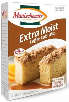 Kosher Manischewitz Extra Moist Coffee Cake Mix 13 oz