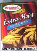 Manischewitz extra moist marble cake mix kp
