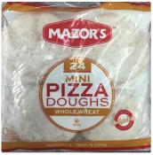 Kosher Mazor's Mini Pizza Dough Whole Wheat 24 ct 12 oz