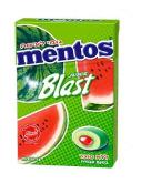 Kosher Mentos Juice Blast Watermelon Flavored Gum 14 Pieces