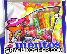 Mini kosher israeli mentos