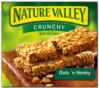 Kosher Nature Valley Oat 'N Honey Crunchy Granola Bars Box of 6