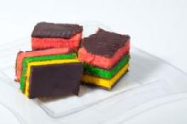 Kosher Oberlander’s Bakery Rainbow Cookies 12 oz