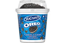 Kosher YoCrunch Low Fat Vanilla Yogurt  With Cookies and Cream Topping 6 oz