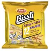 Kosher Osem Bissli Falafel Flavored Wheat Snack Family 12 Pack - 1.23 oz