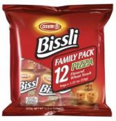 Kosher Osem Bissli Pizza Flavored Wheat Snack Family 12 Pack - 1.23 oz