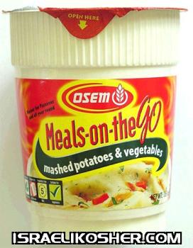 Osem meals on the go mashed potatoes & vegies kp