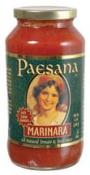 Kosher Paesana Marinara Sauce 25 oz