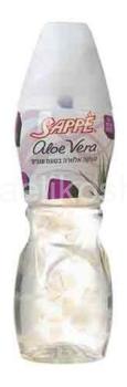Kosher Sapple Aloe Vera Grape Drink 1LT