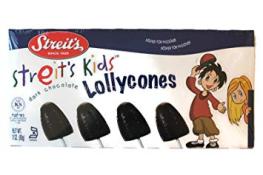 Kosher Streits Dark Chocolate Lollycones 6 oz