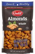 Kosher Galil Almonds Roasted No Salt 8 oz