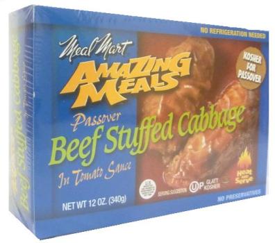 Kosher Meal Mart Amazing Meals Beef Stuffed Cabbage in Tomato Sauce 12 oz