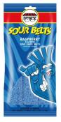 Kosher Paskesz Sour Belts Raspberry Flavored Sour Candy Belts 4 oz